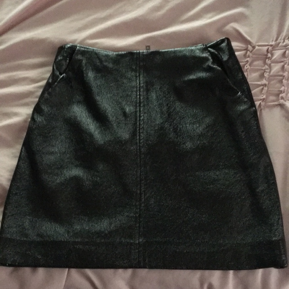 Black Leather skirt